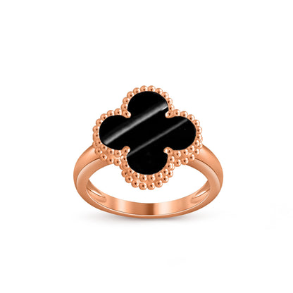 [Gaonasi]CLOVER RING ROSE GOLD COLLECTION