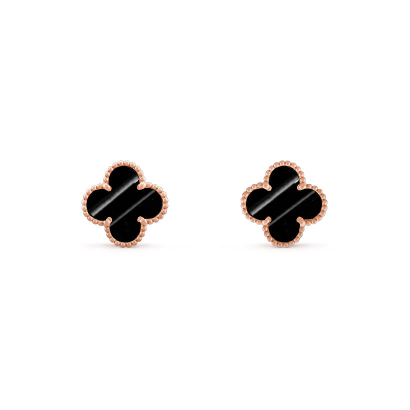 [Gaonasi]CLOVER 15MM EARRINGS COLLECTION
