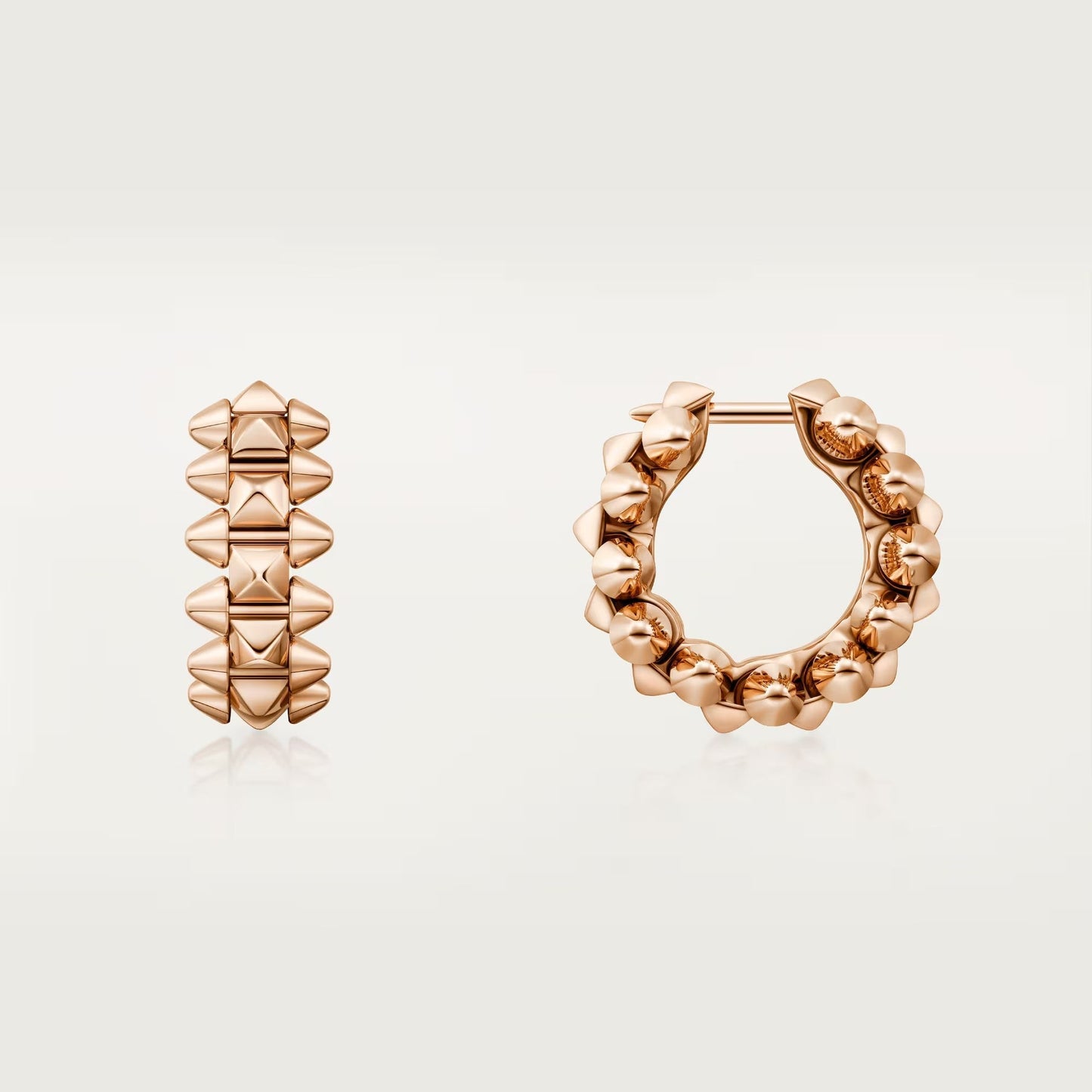 [Gaonasi Jewelry]CLASH MINI HOOP EARRINGS