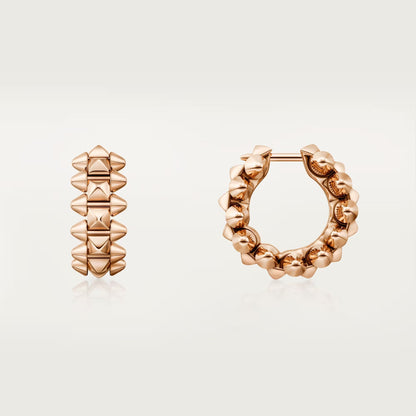 [Gaonasi Jewelry]CLASH MINI HOOP EARRINGS