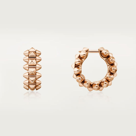 [Gaonasi Jewelry]CLASH MINI HOOP EARRINGS