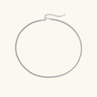 [Gaonasi]Danica Box Chain Gold Necklace