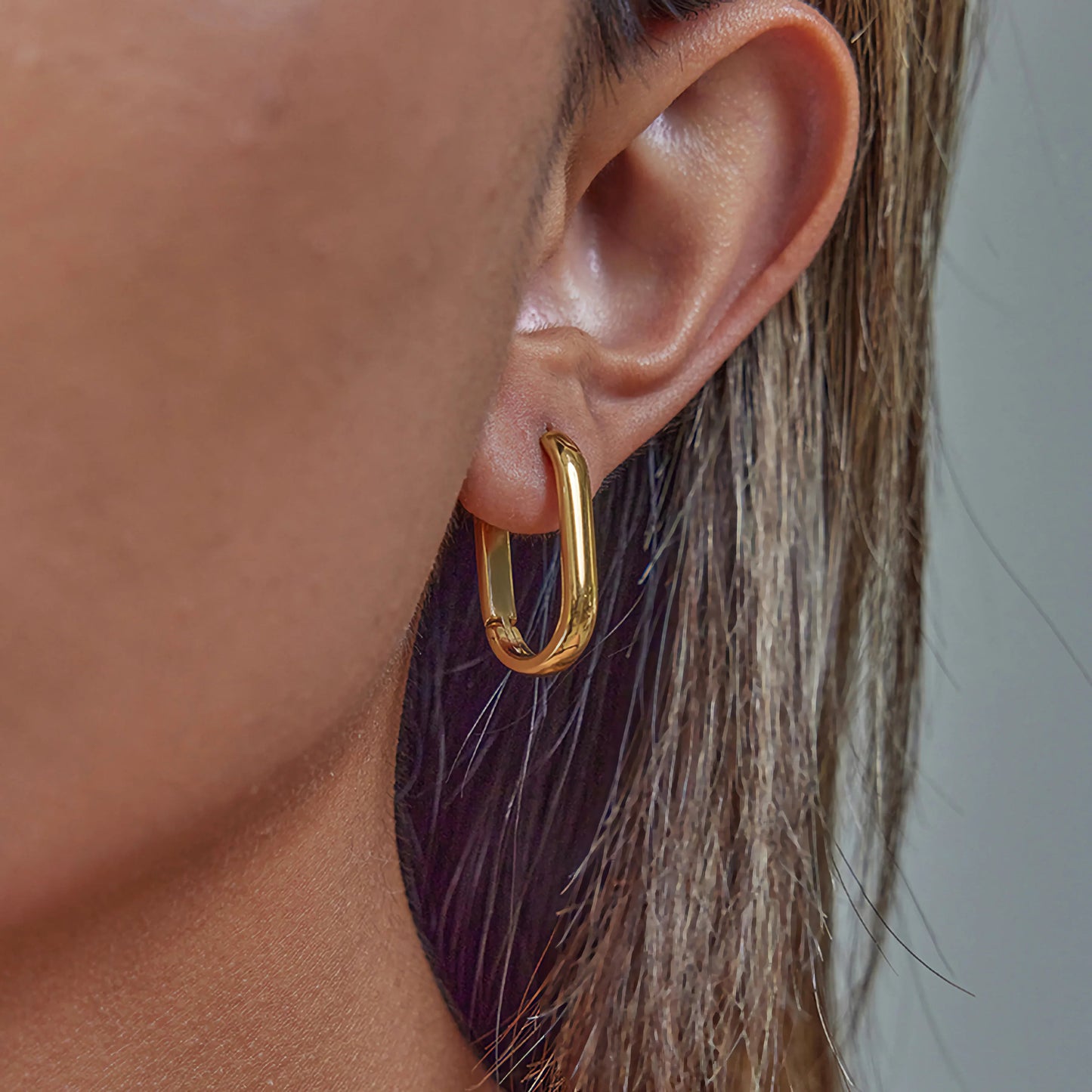 [Gaonasi]Clarabelle Staple Gold Hoops Bundle