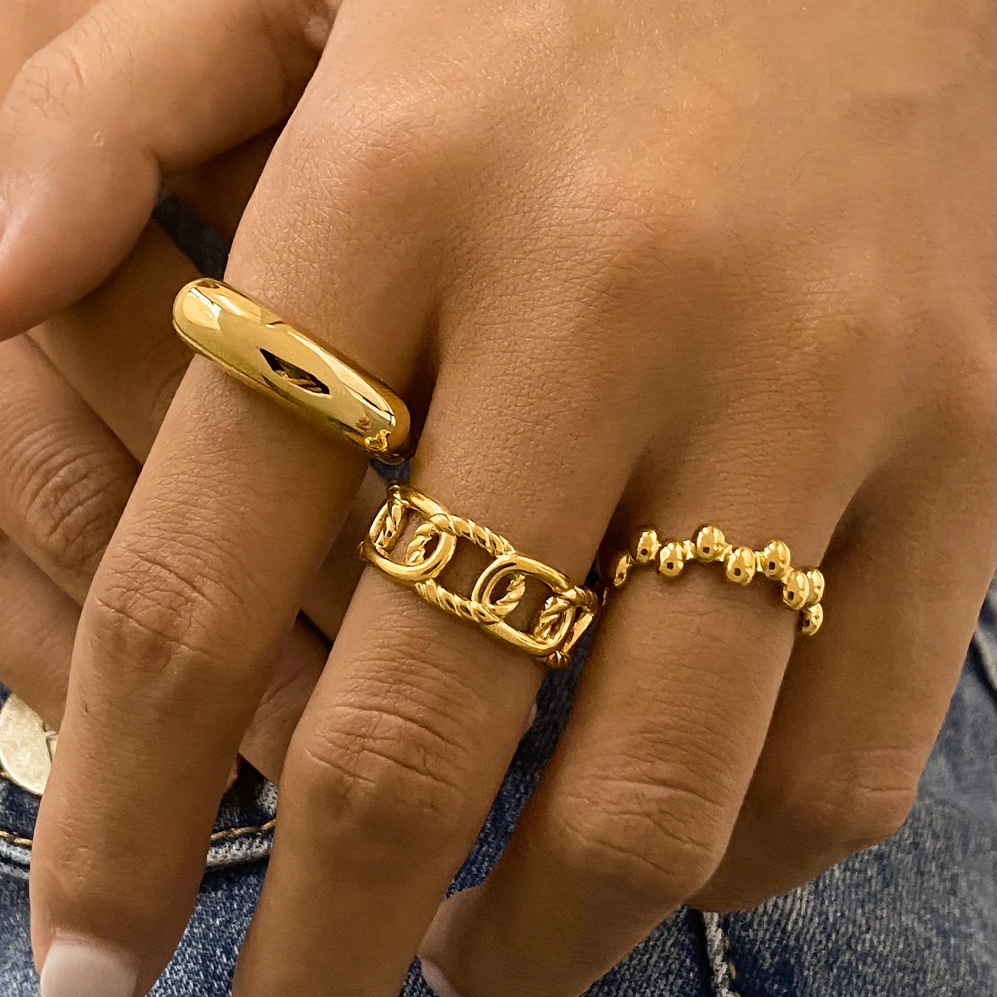 [Gaonasi]Emeline Gold Ring