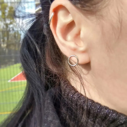 [Gaonasi]Aureole Gold Earrings