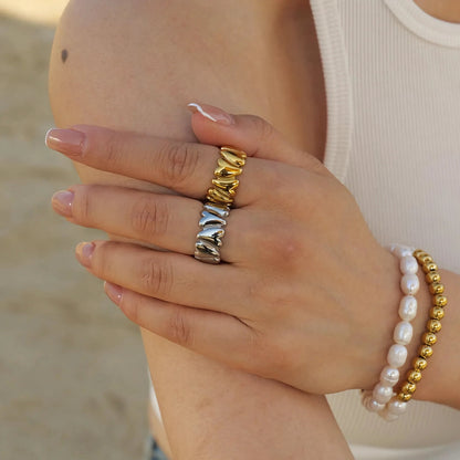 [Gaonasi]Elena Gold Ring