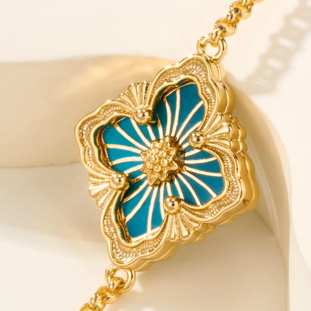 [Cadisa JEWELRY] OPERA TULLE ENAMEL BRACELET