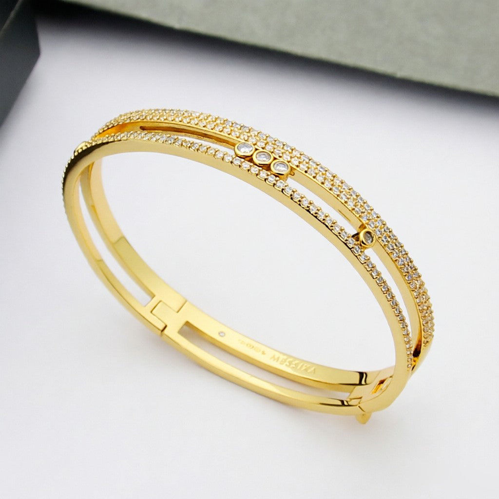 [Cadisa]Move Romane pavé bangle