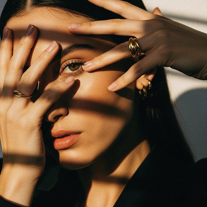[Gaonasi]Bellara Gold Knot Ring