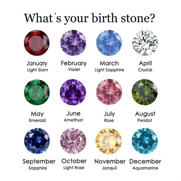 [Gaonasi]Amelia Birthstone Necklace