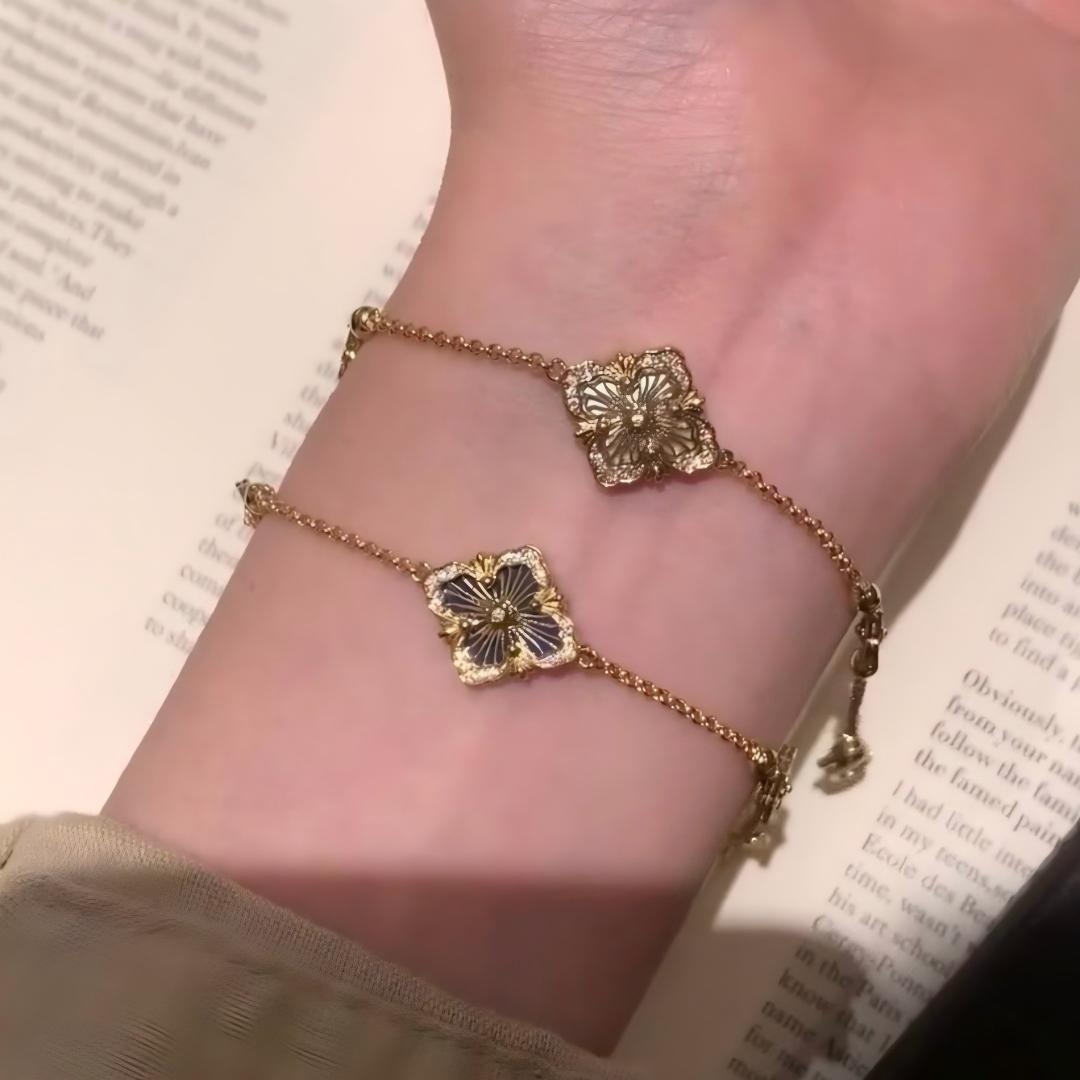 [Cadisa JEWELRY] OPERA TULLE ENAMEL BRACELET