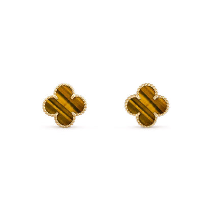 [Gaonasi]CLOVER 15MM EARRINGS COLLECTION