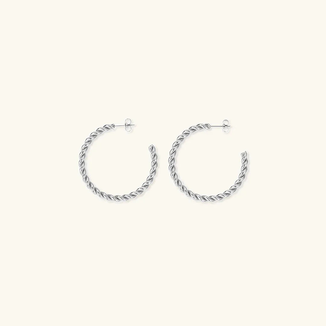 [Gaonasi]Gigi Twist Gold Earrings