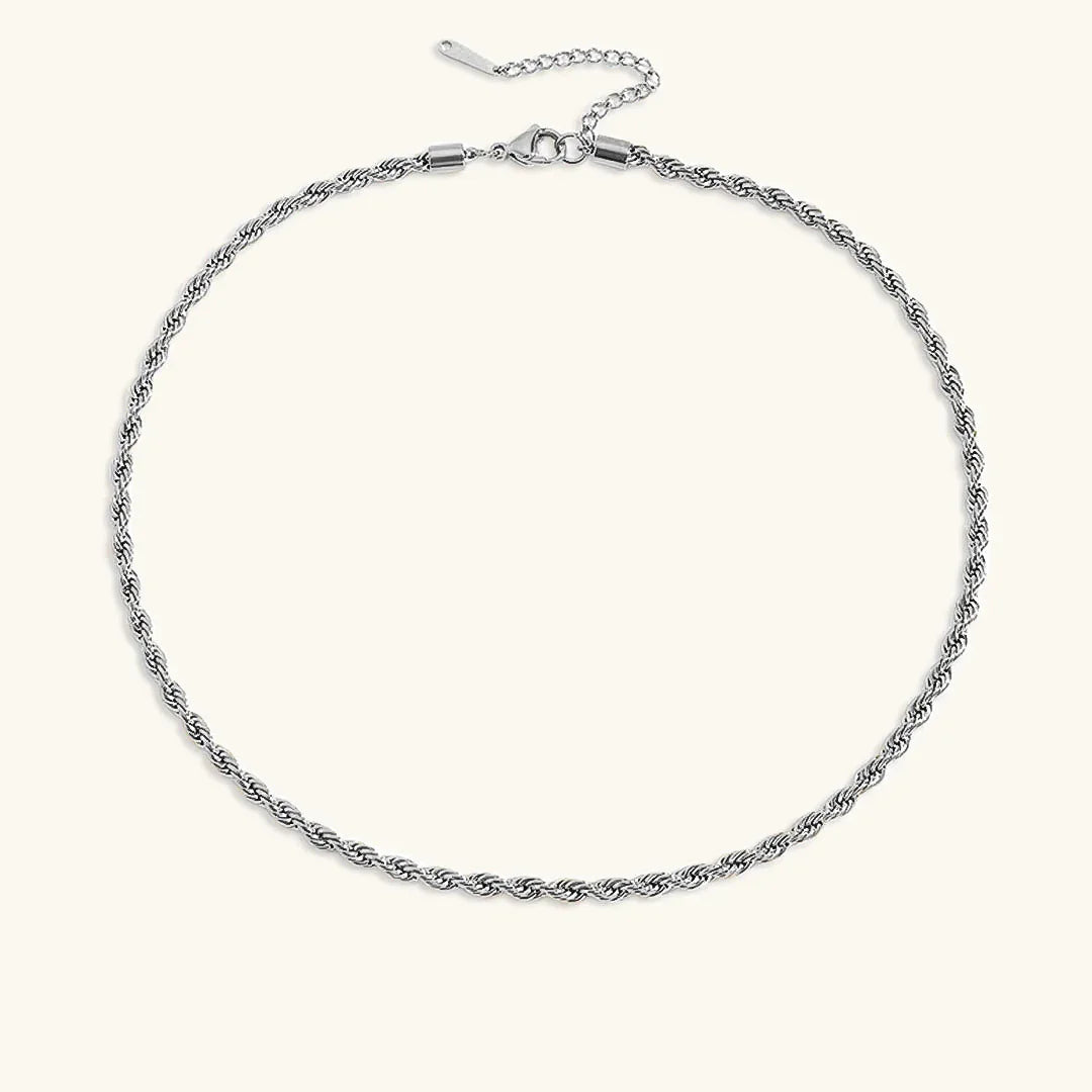 [Gaonasi]Bianca Rope Chain Gold Necklace