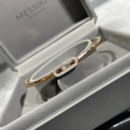 [Cadisa]Move Uno pavé flex bangle medium