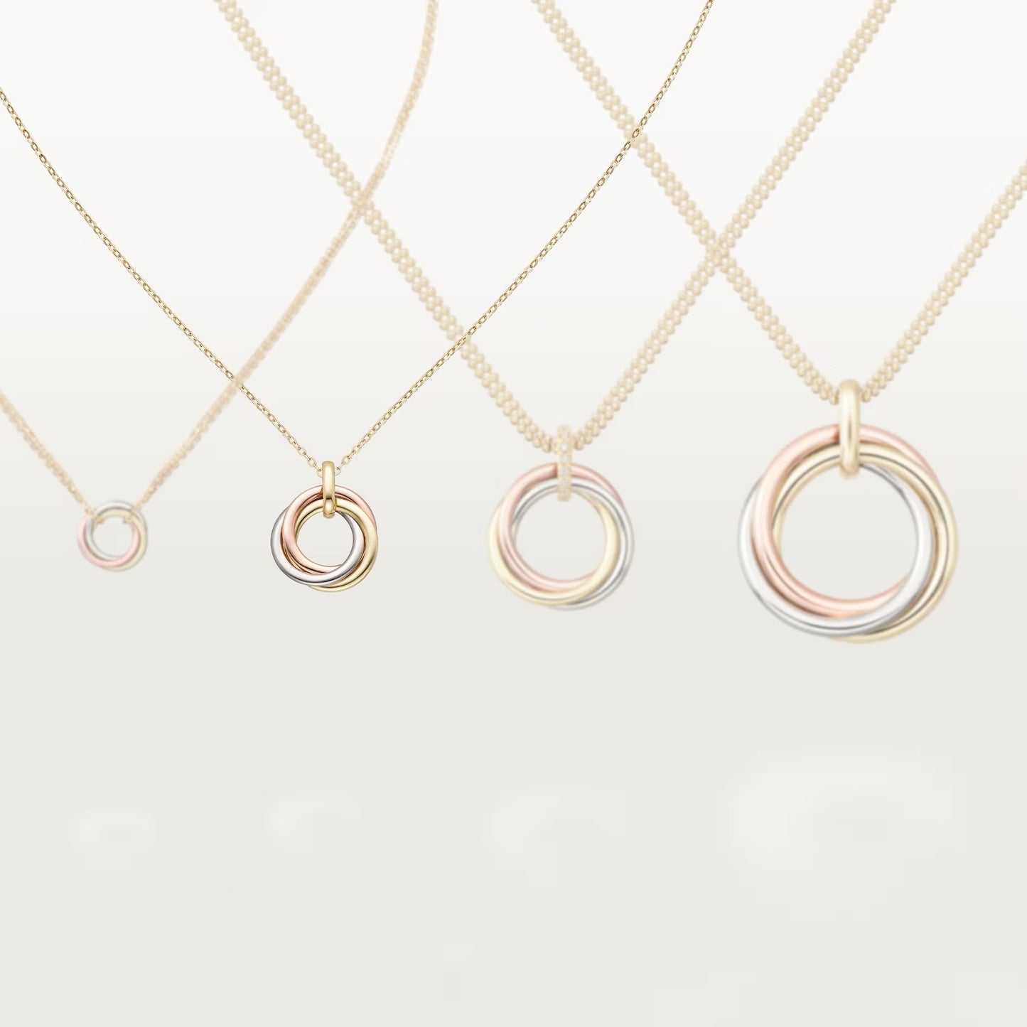 [Gaonasi Jewelry]TRINITY SMALL NECKLACE