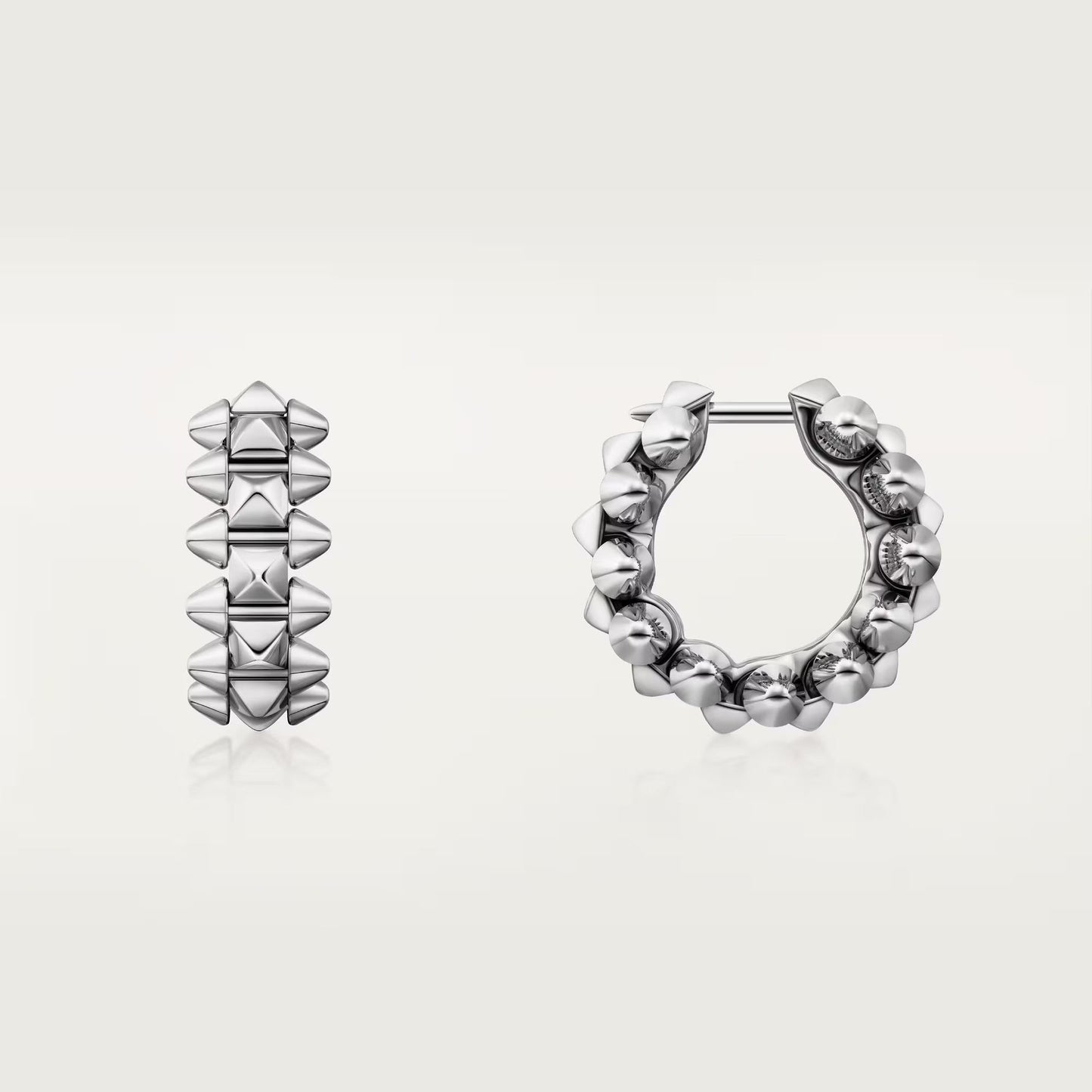 [Gaonasi Jewelry]CLASH MINI HOOP EARRINGS