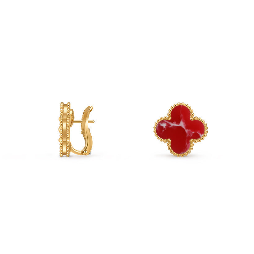 [Gaonasi]CLOVER 15MM MOP EARRINGS COLLECTION