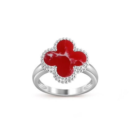 [Gaonasi]CLOVER SILVER RING COLLECTION