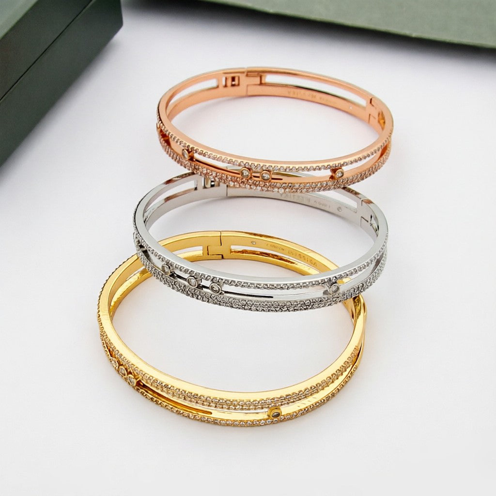 [Cadisa]Move Romane pavé bangle