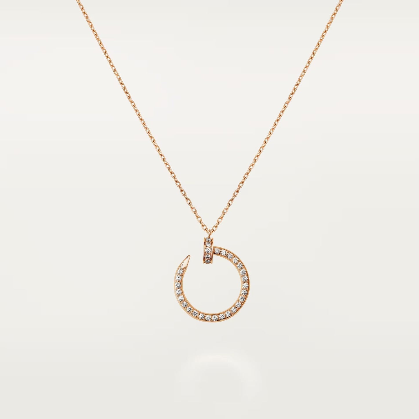 [Gaonasi Jewelry]JUSTE NECKLACE FULL DIAMOND