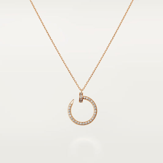 [Gaonasi Jewelry]JUSTE NECKLACE FULL DIAMOND
