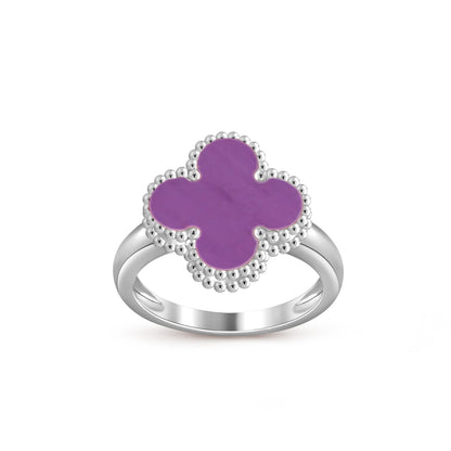 [Gaonasi]CLOVER SILVER RING COLLECTION
