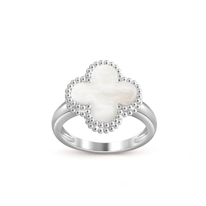 [Gaonasi]CLOVER SILVER RING COLLECTION