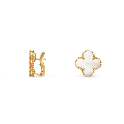 [Gaonasi]CLOVER 15MM MOP EARRINGS COLLECTION