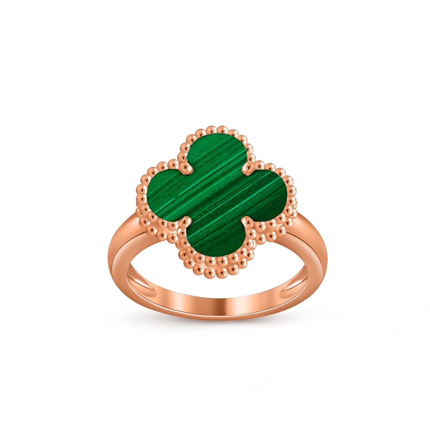 [Gaonasi]CLOVER RING ROSE GOLD COLLECTION
