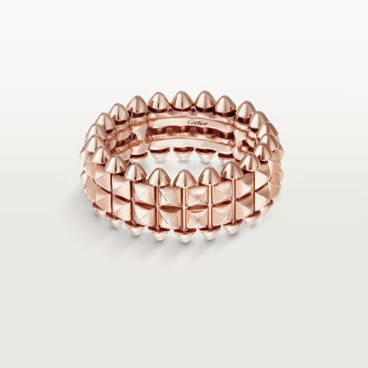[Gaonasi Jewelry]CLASH 9.2MM DOUBLE ROW RING