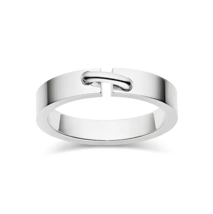 [Gaonasi]ALLIANCE LIENS VIDENCE 4MM RING