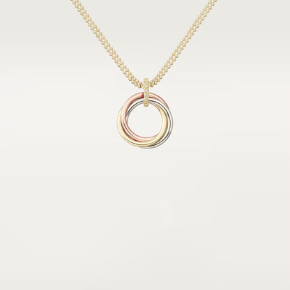 [Gaonasi Jewelry]TRINITY MEDIUM  DIAMONDS NECKLACE