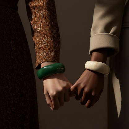 [Gaonasi]Julianna Sculpted Autumn Bangles