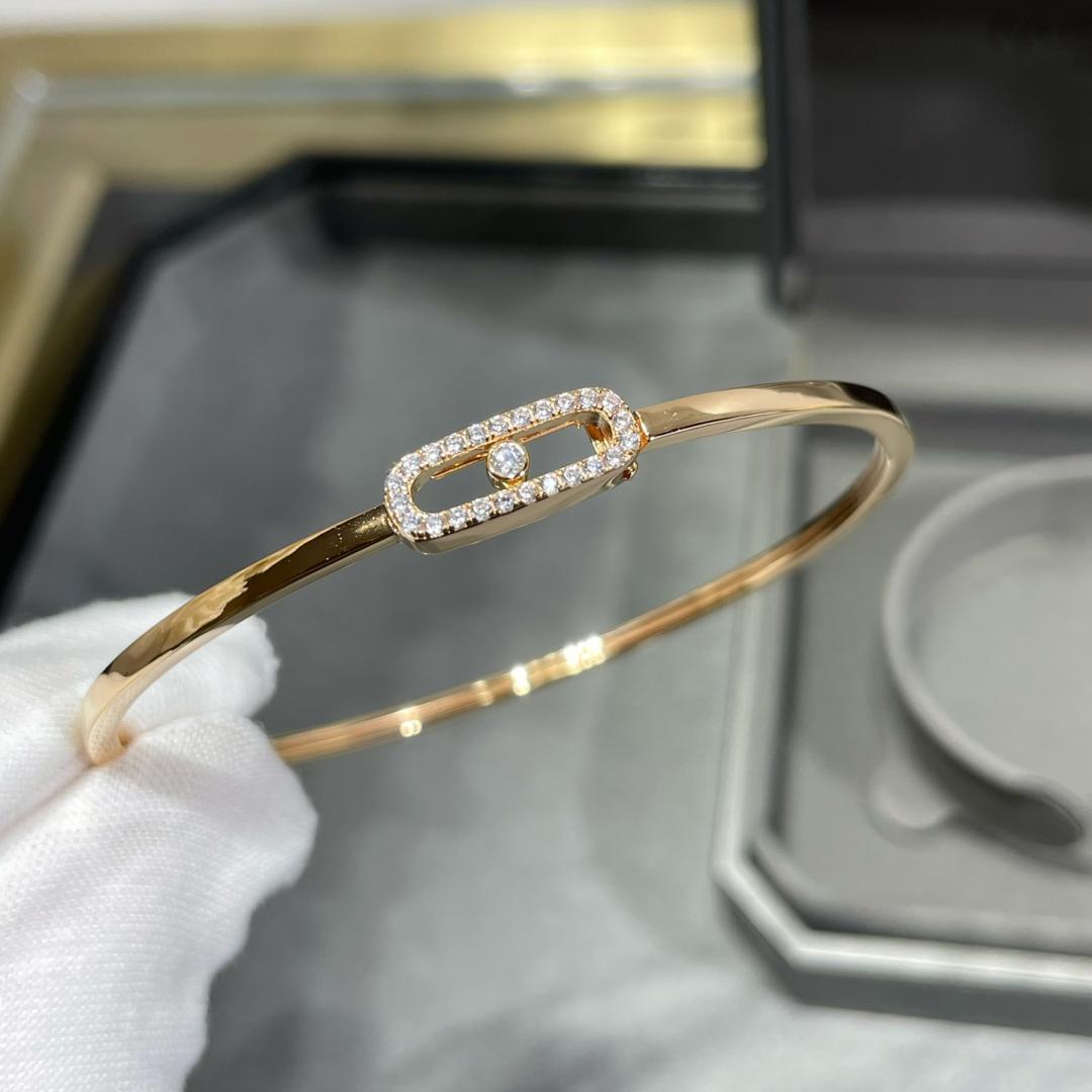 [Cadisa]Move Uno pavé flex bangle medium