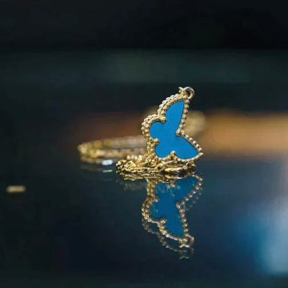 [Gaonasi]BUTTERFLY TURQUOISE BUTTERFLY BRACELET