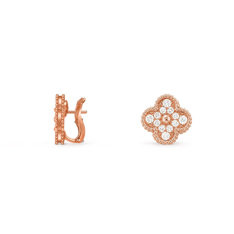 [Gaonasi]CLOVER 15MM MOP EARRINGS COLLECTION