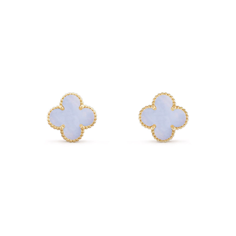 [Gaonasi]CLOVER 15MM EARRINGS COLLECTION
