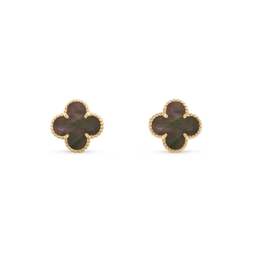 [Gaonasi]CLOVER 15MM EARRINGS COLLECTION