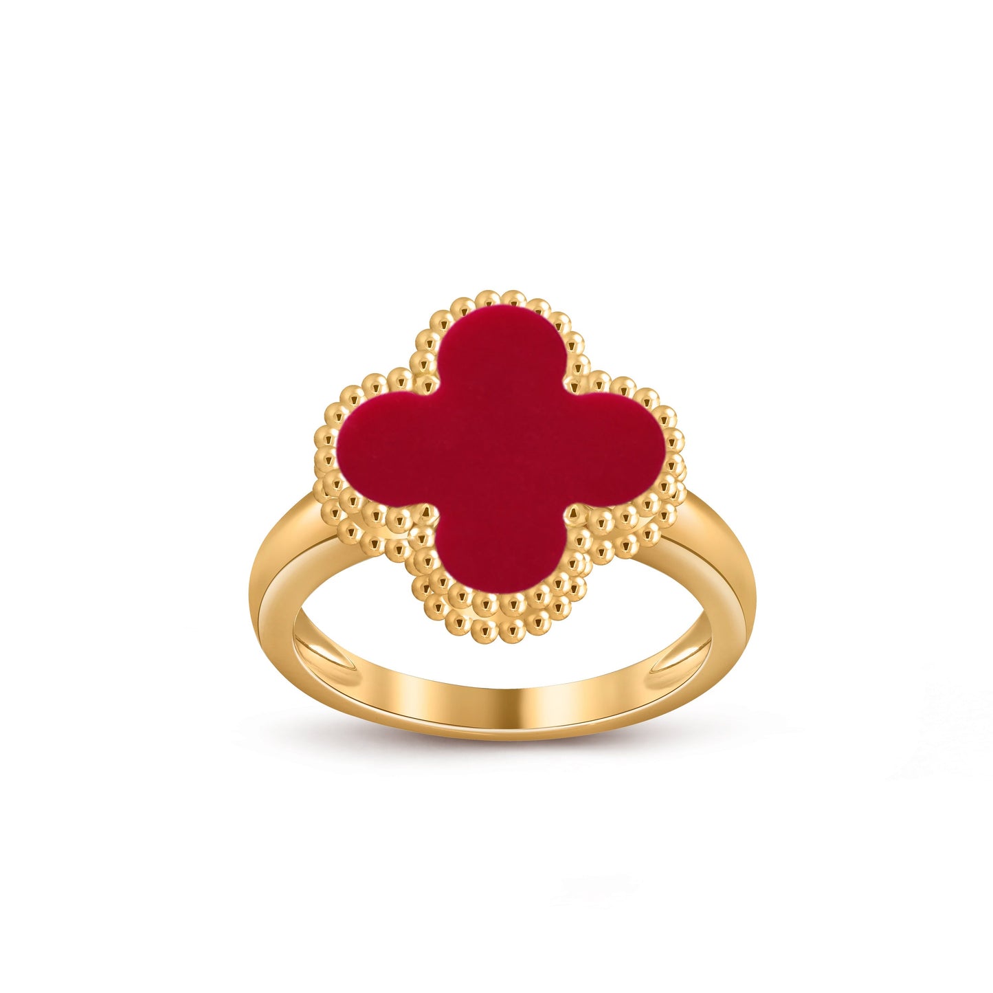 [Gaonasi]CLOVER RING GOLD COLLECTION