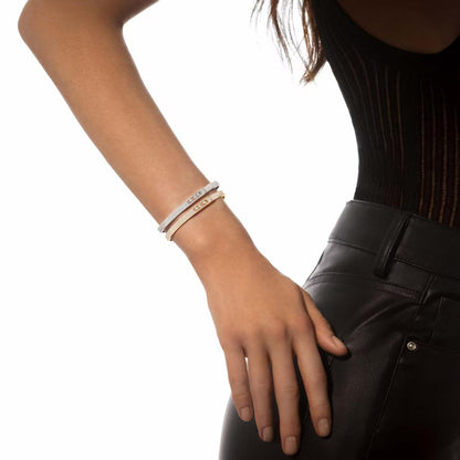 [Cadisa]Move Noa Full Pavé Diamond Bangle Bracelet