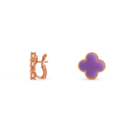 [Gaonasi]CLOVER 15MM MOP EARRINGS COLLECTION