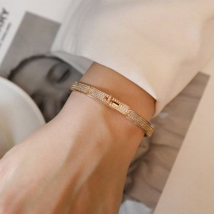 [Gaonasi]KELLY BRACELET DIAMOND PAVED