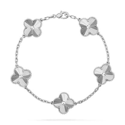 [Gaonasi] CLOVER 5 MOTIF LASER BRACELET COLLECTION