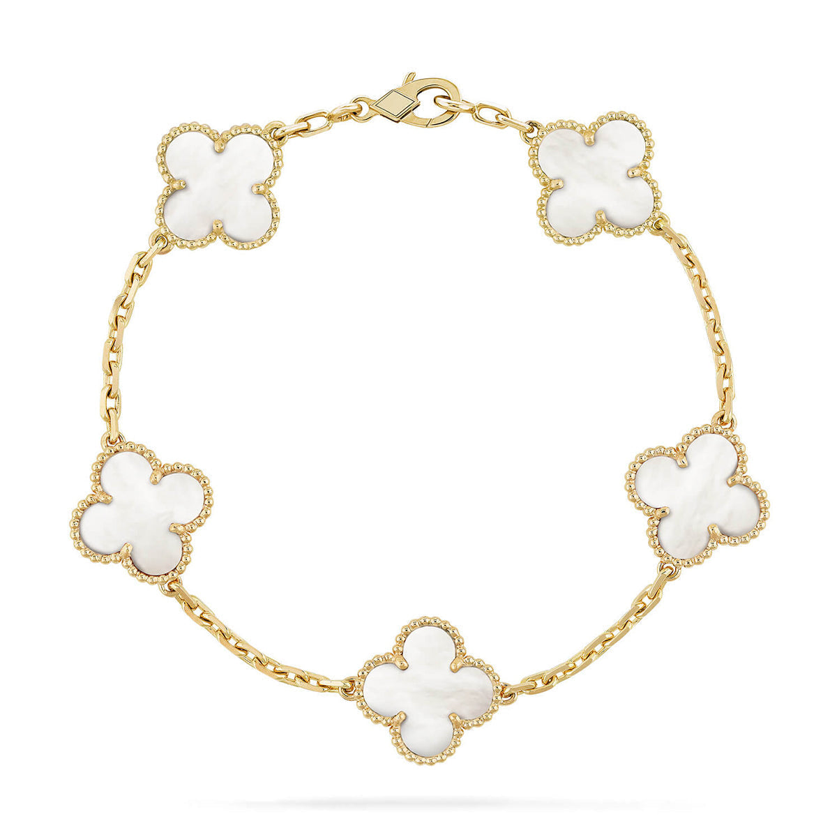 [Cadisa]Clover & Lover & Juste Bracelet Stack Set