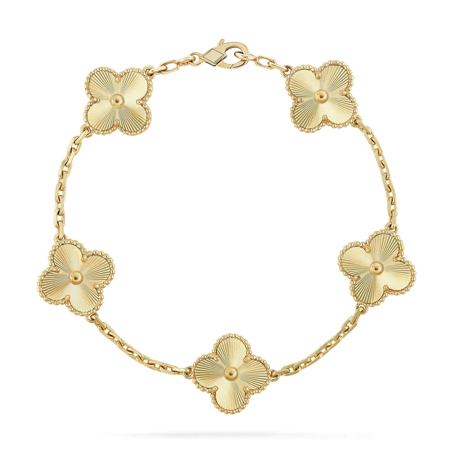 [Gaonasi] CLOVER 5 MOTIF LASER BRACELET COLLECTION
