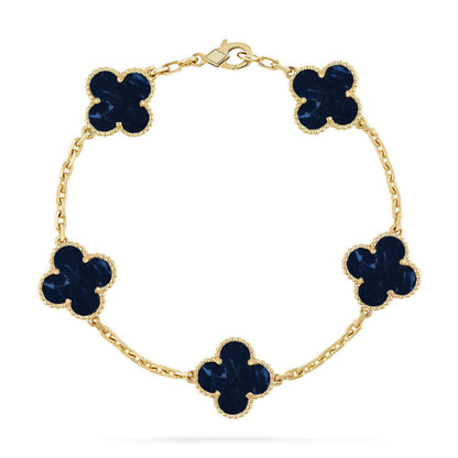 [Gaonasi]CLOVER 5 MOTIF PIETERSITE BRACELET COLLECTION