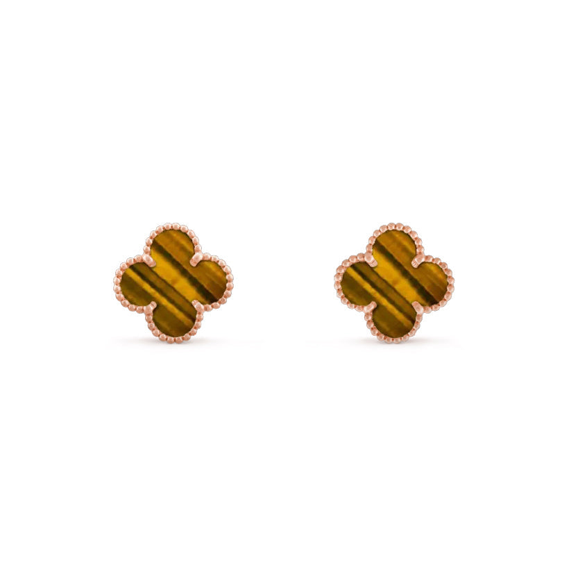 [Gaonasi]CLOVER 15MM EARRINGS COLLECTION