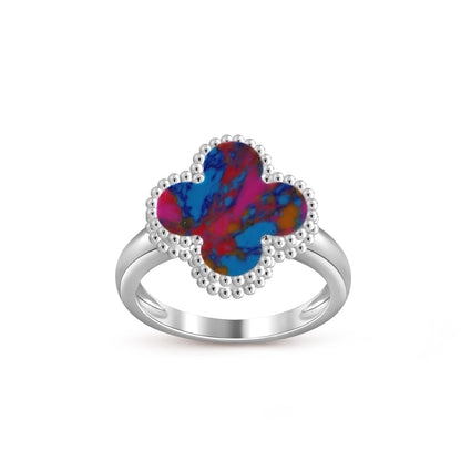 [Gaonasi]CLOVER SILVER RING COLLECTION