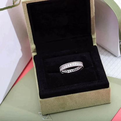 [Gaonasi]PERLEE DIAMOND SILVER RING